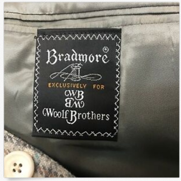 British Bradmore Woolf Brothers Suit Blazer Jacket - Picture 5 of 5